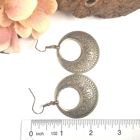 Boho Ethnic Dangle Earrings - Picture 8 of 10